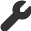A wrench icon