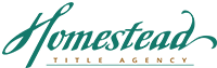 The Homestead Title logo is shown
